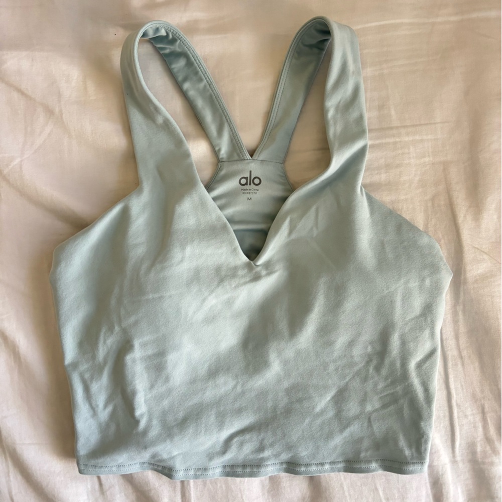 ALO Yoga Light Blue Women's Top